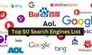 Top search engines list