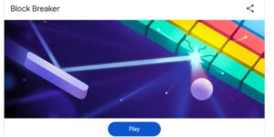 google block breaker