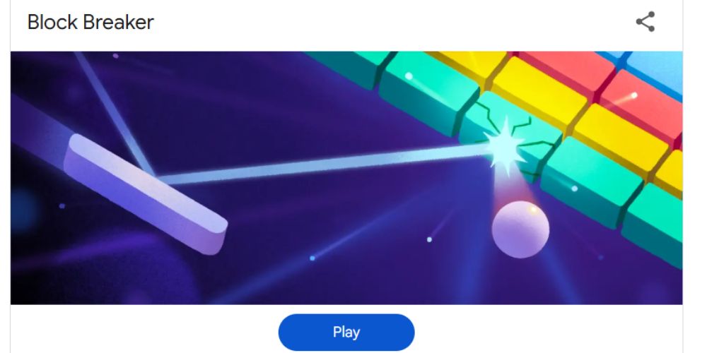 google block breaker