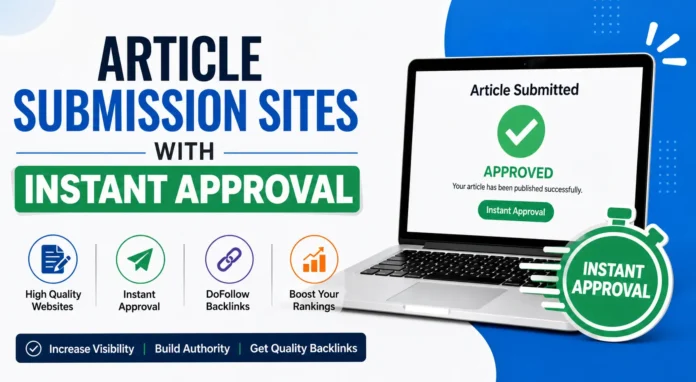 Article Submission Sites Article Submission Sites
