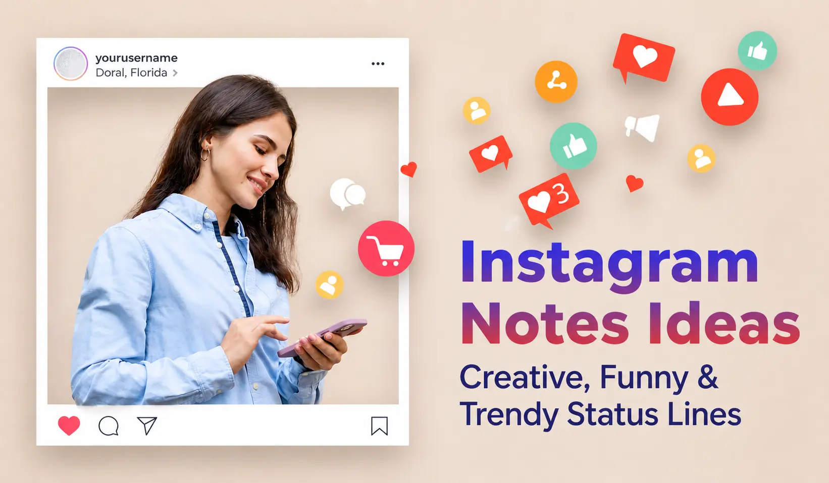 Instagram Notes Ideas