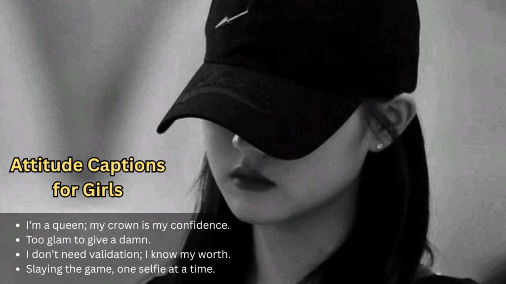 Attitude Captions for Girls