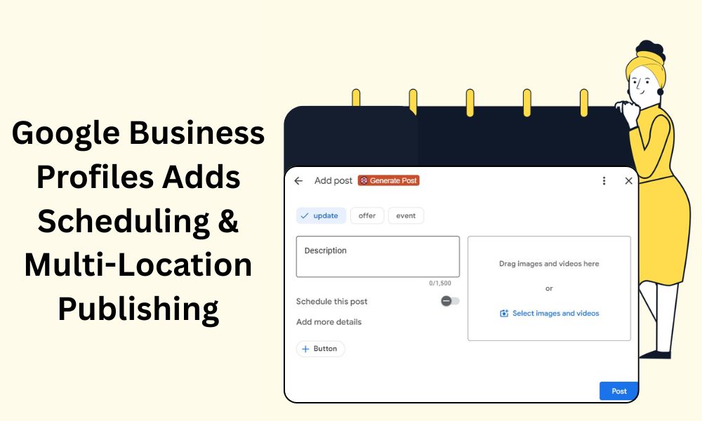 Google Business Profiles Adds Scheduling