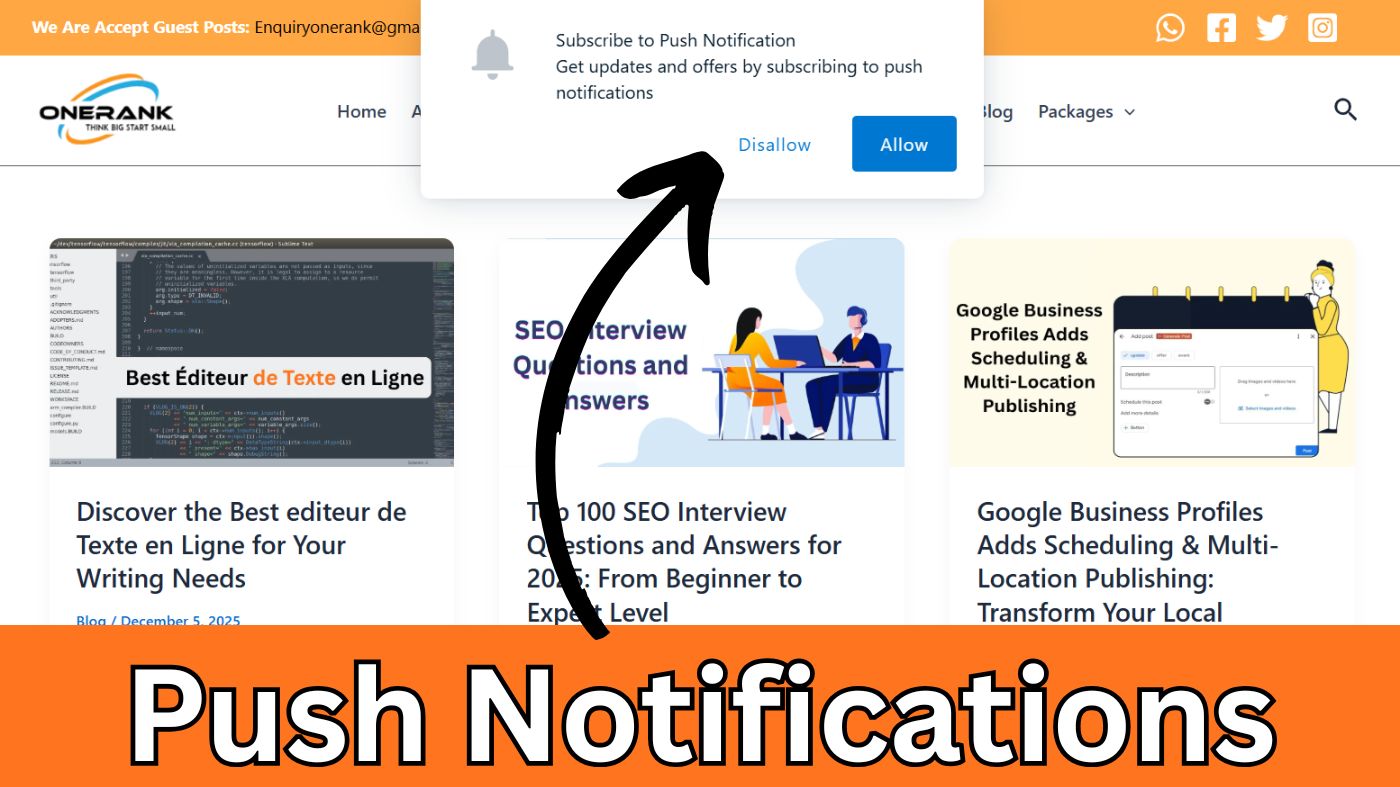 Push Notifications