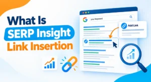 What Is SERP Insight Link Insertion